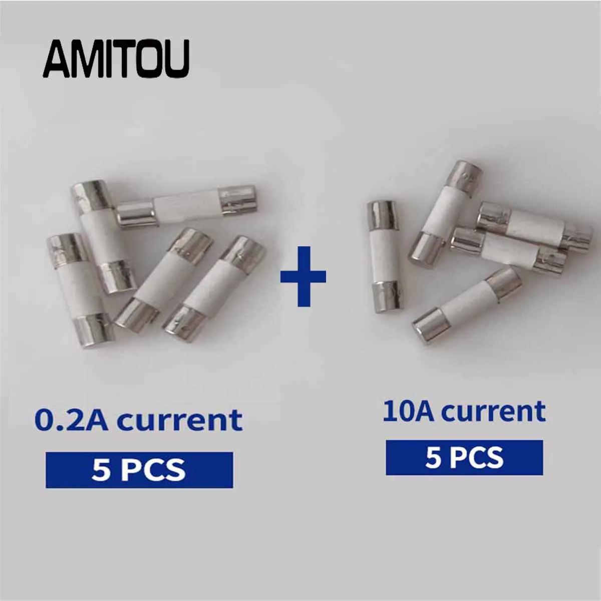 AMITOU- ǻ Ʃ 5 /, 5x20mm, 200mA, 10A AMP ǻ,  ǻ  ο Ʃ ǻ,  